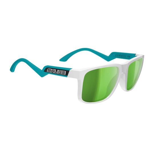 OKULARY SALICE 858 RWP WHITE, RW GREEN