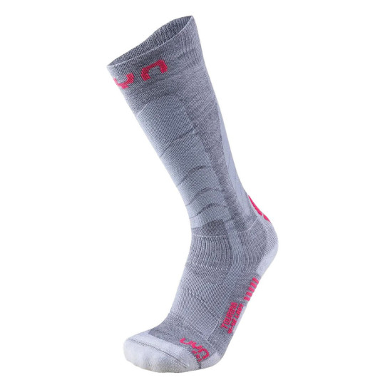 SKARPETY NAR. UYN LADY SKI TOURING, GRAY, 35-36