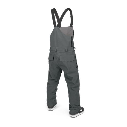 SPODNIE SNOW. VOLCOM ROAN BIB OVERALL, BLK, XS