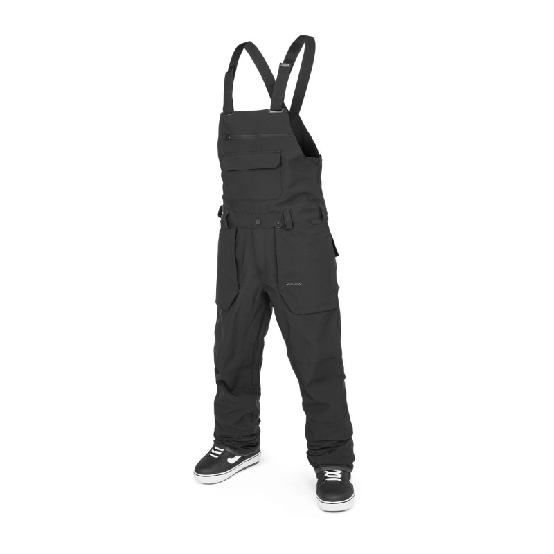 SPODNIE SNOW. VOLCOM ROAN BIB OVERALL, BLK, XS