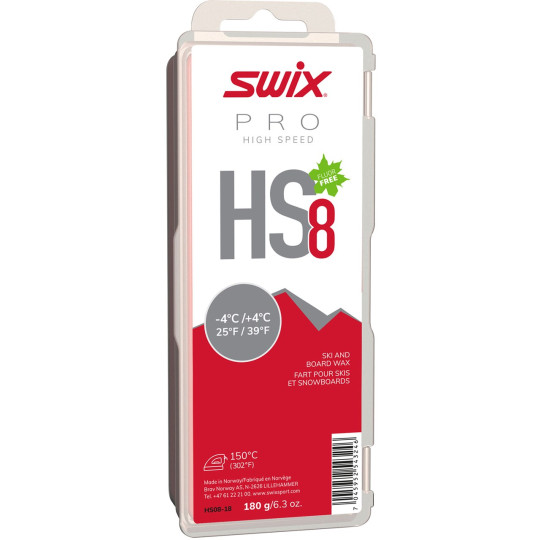 WOSK ŚLIZGOWY SWIX HS08 RED -4/4, 60 G