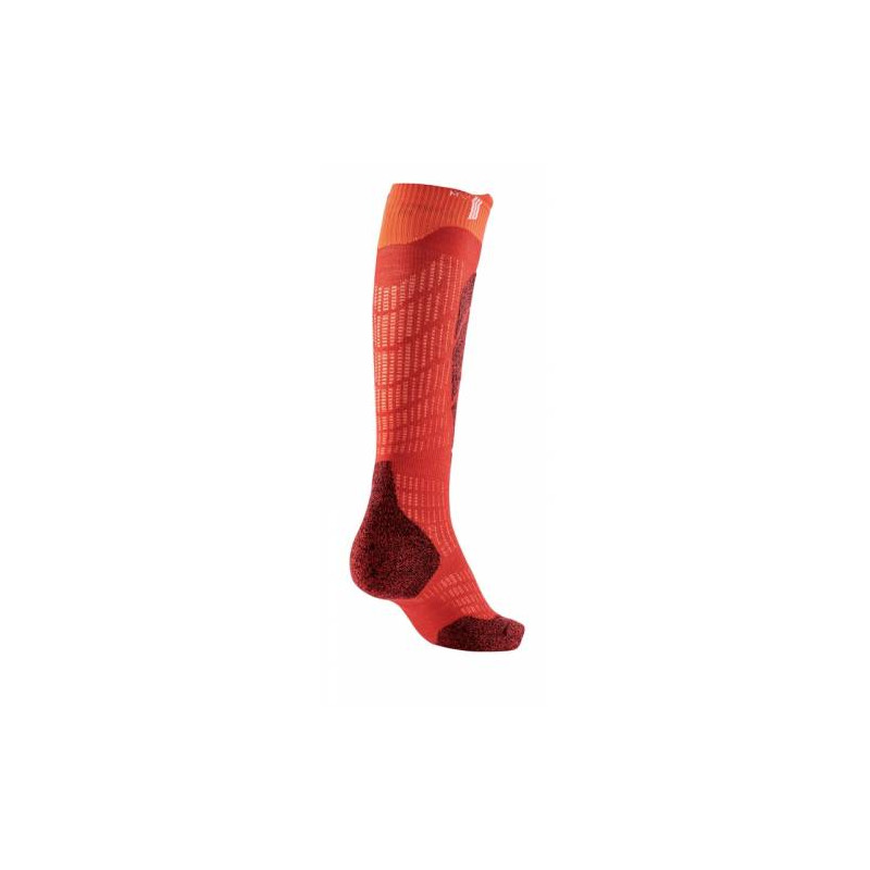 SKARPETY NAR. SIDAS SKI MERINO JUNIOR, RED, 24-26