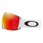 GOGLE OAKLEY FLIGHT DECK L MATTE WHITE, TORCH S3