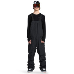 SPODNIE SNOW. VOLCOM RAIN GORE-TEX BIB, BLK,