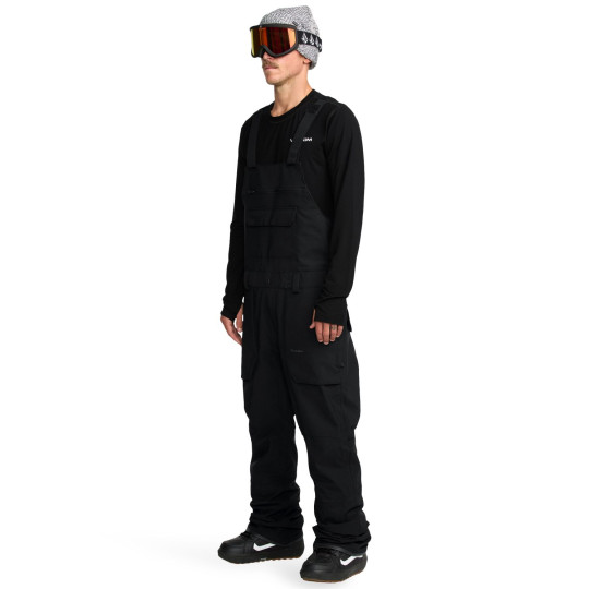 SPODNIE SNOWBOARDOWE VOLCOM ROAN BIB OVR., BLK