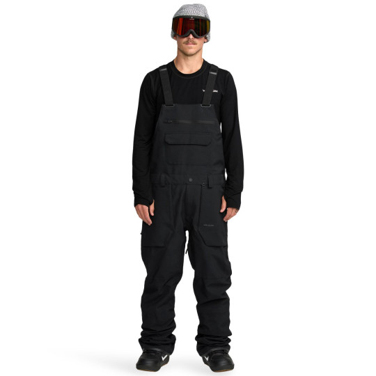 SPODNIE SNOWBOARDOWE VOLCOM ROAN BIB OVR., BLK