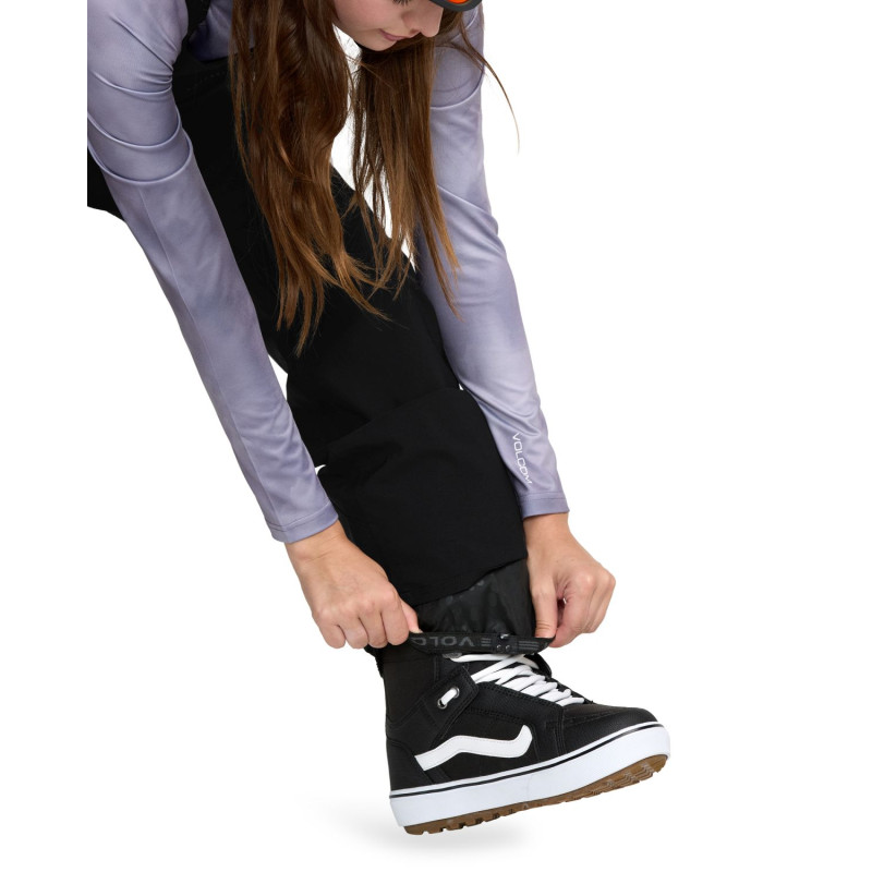 SPODNIE SNOWBOARDOWE VOLCOM SWIFT BIB WMN, BLK