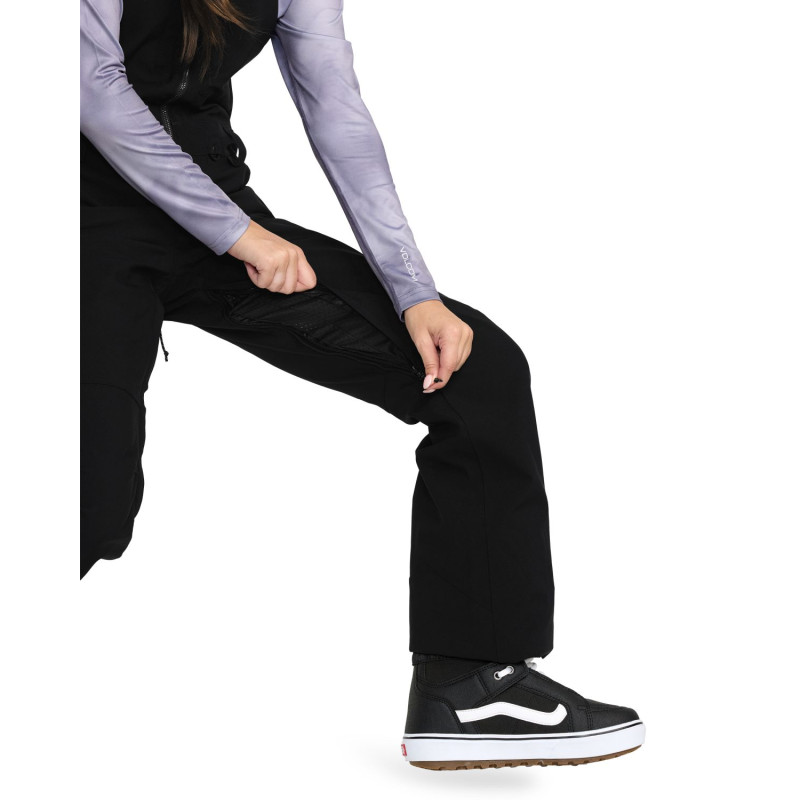 SPODNIE SNOWBOARDOWE VOLCOM SWIFT BIB WMN, BLK