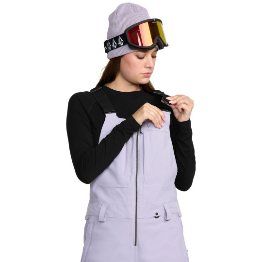 SPODNIE SNOWBOARDOWE VOLCOM SWIFT BIB WMN, LVA