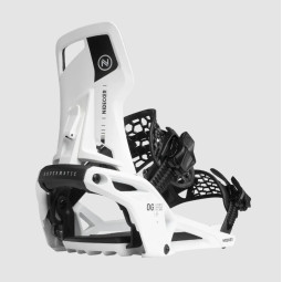 WIĄZANIA SNOWBOARDOW NDK OG SUPERMATIC, WHITE,