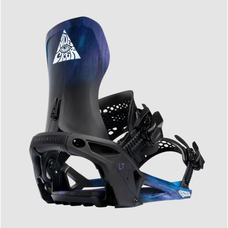 WIĄZANIA SNOWBOARDOW NDK LT SUPERMATIC, B.BLK,
