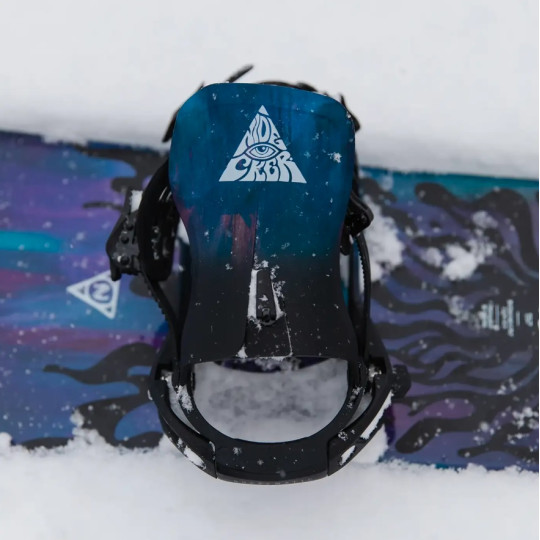 WIĄZANIA SNOWBOARDOW NDK LT SUPERMATIC, B.BLK,