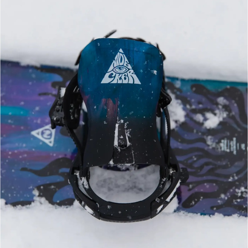 WIĄZANIA SNOWBOARDOW NDK LT SUPERMATIC, B.BLK,