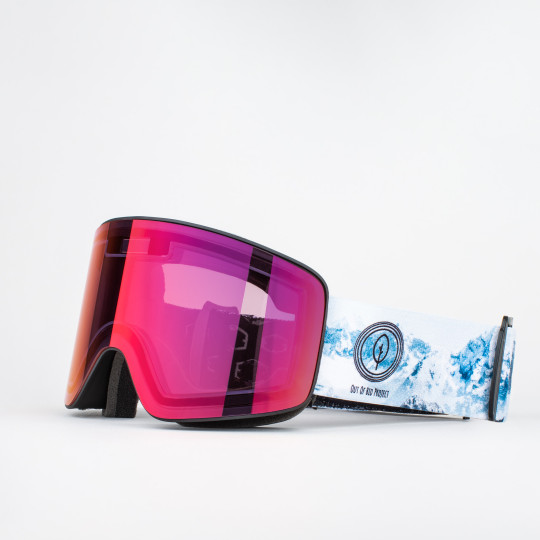 GOGLE OUT OF BIO PROJECT SNOW, IRID RED (S1-S3)