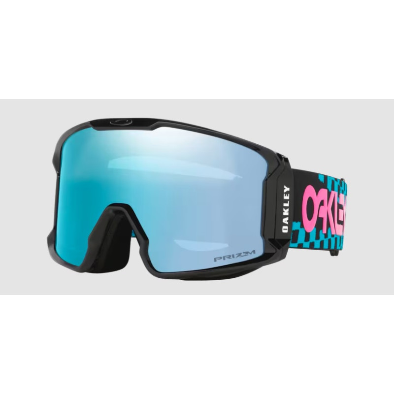 GOGLE OAKLEY LINE MINER L CHEX BLACK, SAPPHIRE S3