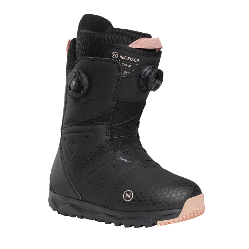 BUTY SNOW. DAMSKIE NIDECKER ALTAI W, BLACK, XX