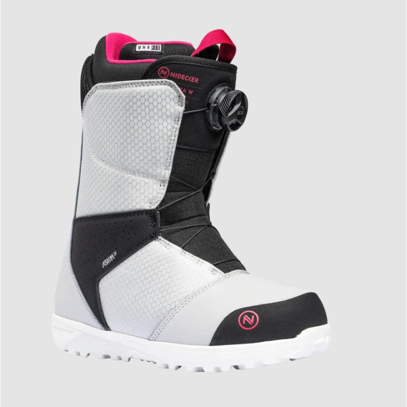 BUTY SNOWBOARDOWE NIDECKER SIERRA WMN, SZARY, XX