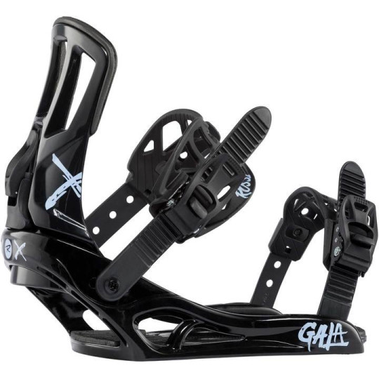 WIĄZANIA SNOW. ROSSIGNOL GALA, CZARNE, S/M