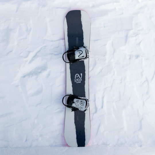 SNOWBOARD NIDECKER SENSOR TEAM, SZARY/CZARNY,