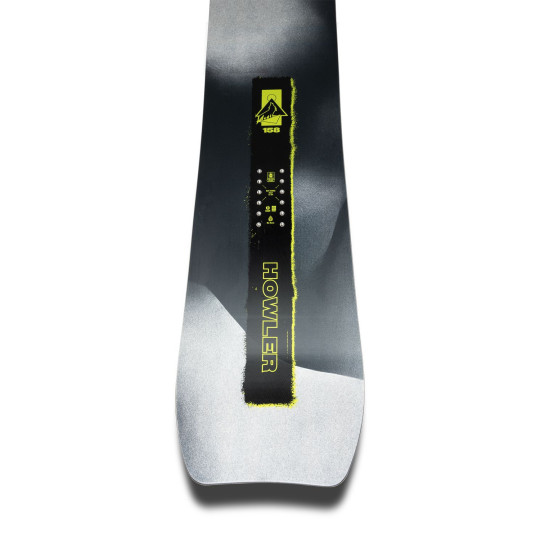 SNOWBOARD JONES HOWLER MEN, CZARNY,