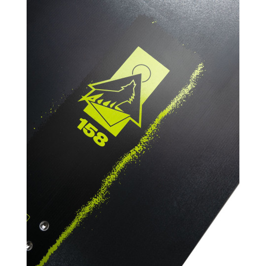 SNOWBOARD JONES HOWLER MEN, CZARNY,