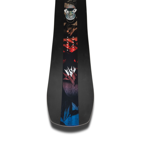 SNOWBOARD JONES STRATOS MEN, CZARNY,