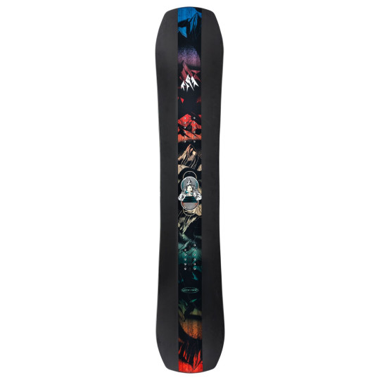 SNOWBOARD JONES STRATOS MEN, CZARNY,