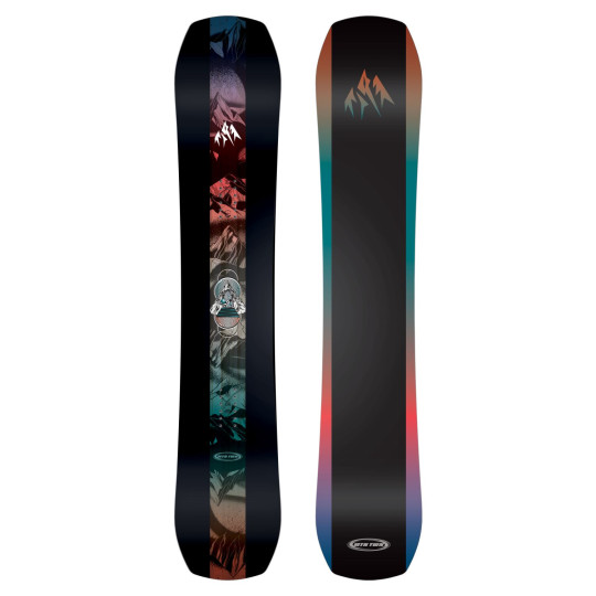 SNOWBOARD JONES STRATOS MEN, CZARNY,