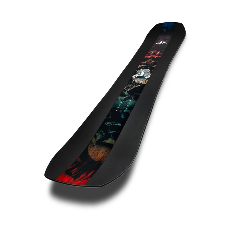 SNOWBOARD JONES STRATOS MEN, CZARNY,