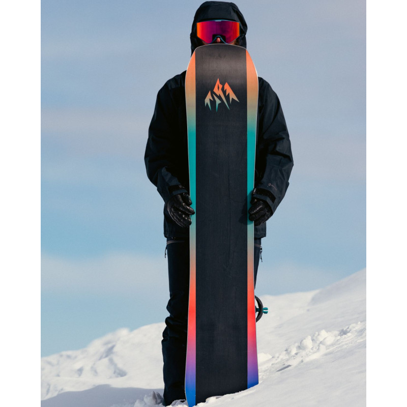 SNOWBOARD JONES STRATOS MEN, CZARNY,