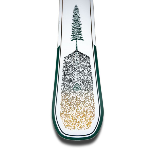 SNOWBOARD JONES FRONTIER 2.0 MEN, BIAŁY,