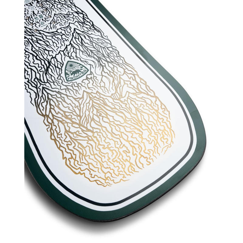 SNOWBOARD JONES FRONTIER 2.0 MEN, BIAŁY,