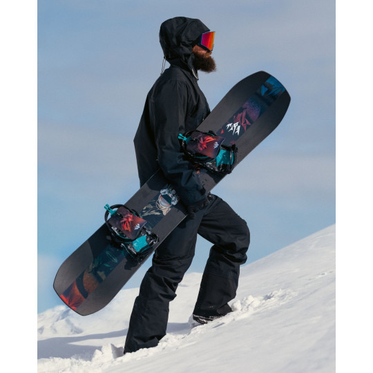 SNOWBOARD JONES MOUNTAIN TWIN MEN, CZARNY,