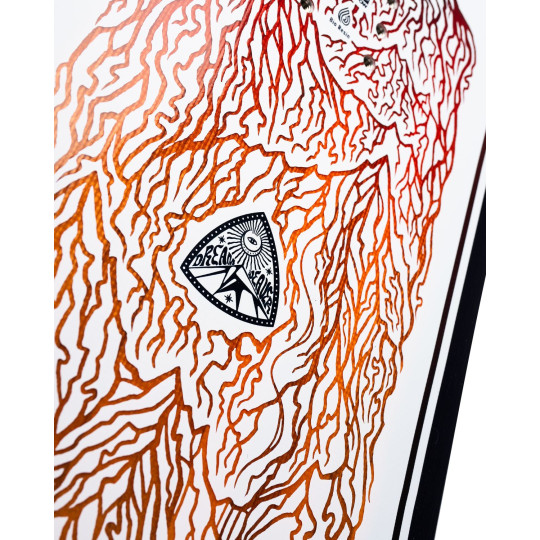 SNOWBOARD JONES DREAM WEAVER 2.0 WOMEN, BIAŁY,