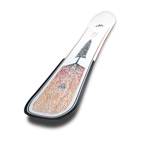 SNOWBOARD JONES DREAM WEAVER 2.0 WOMEN, BIAŁY,