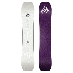 SNOWBOARD JONES AIRHEART 2.0 WOMEN, BIAŁY,
