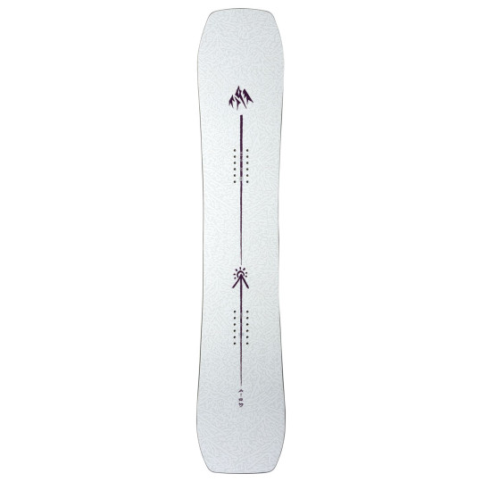 SNOWBOARD JONES AIRHEART 2.0 WOMEN, BIAŁY,