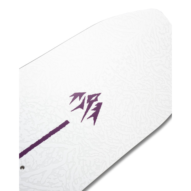 SNOWBOARD JONES AIRHEART 2.0 WOMEN, BIAŁY,