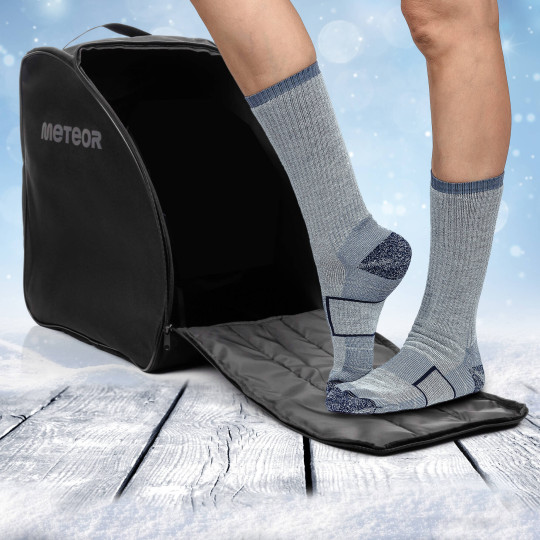 TORBA NA BUTY METEOR NORSE, CZARNY