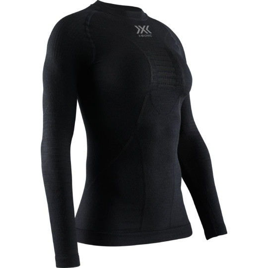 KOSZULKA X-BIONIC MERINO SHIRT LS LADY, BLACK,