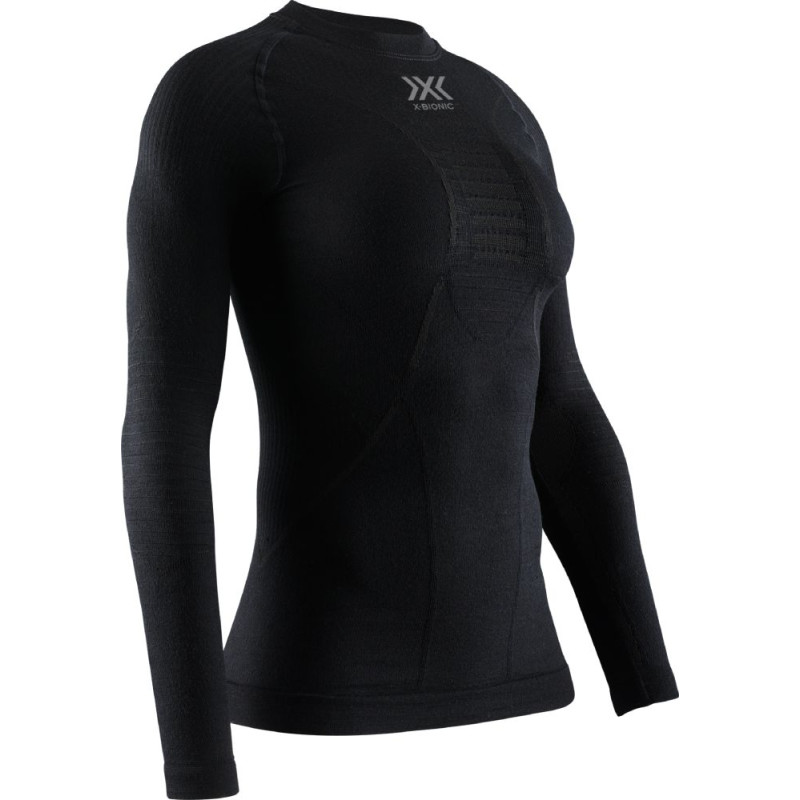 KOSZULKA X-BIONIC MERINO SHIRT LS LADY, BLACK,