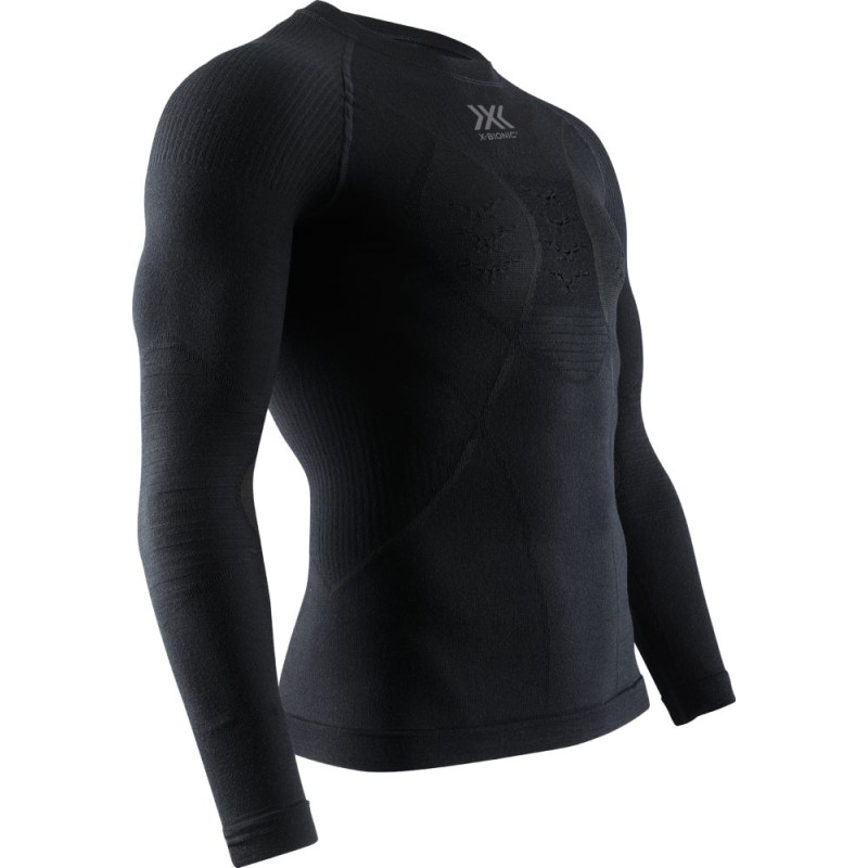 KOSZULKA X-BIONIC MERINO SHIRT LS MEN, BLACK,