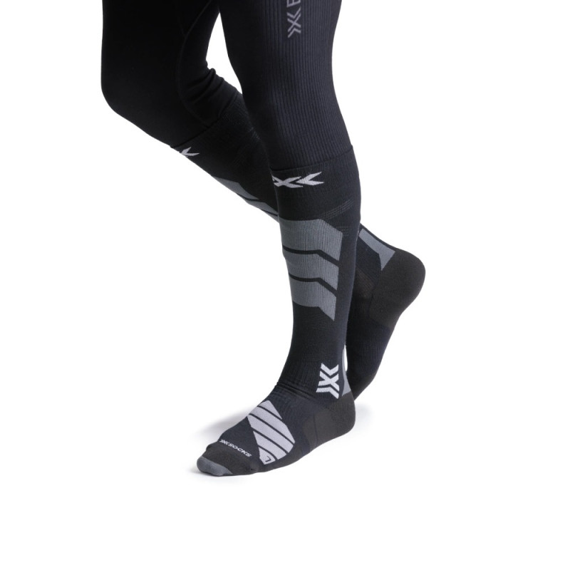 SKARPETY X-SOCKS SKI EXPER SILK MERINO, BLK,