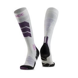 SKARPETY X-SOCKS SKI EXPER SILK MERINO, WHT,