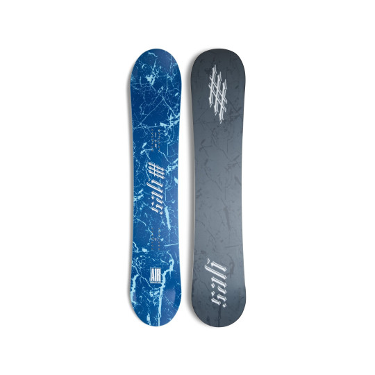 SNOWBOARD MĘSKI YES AIRMASTER 3D, BLK,