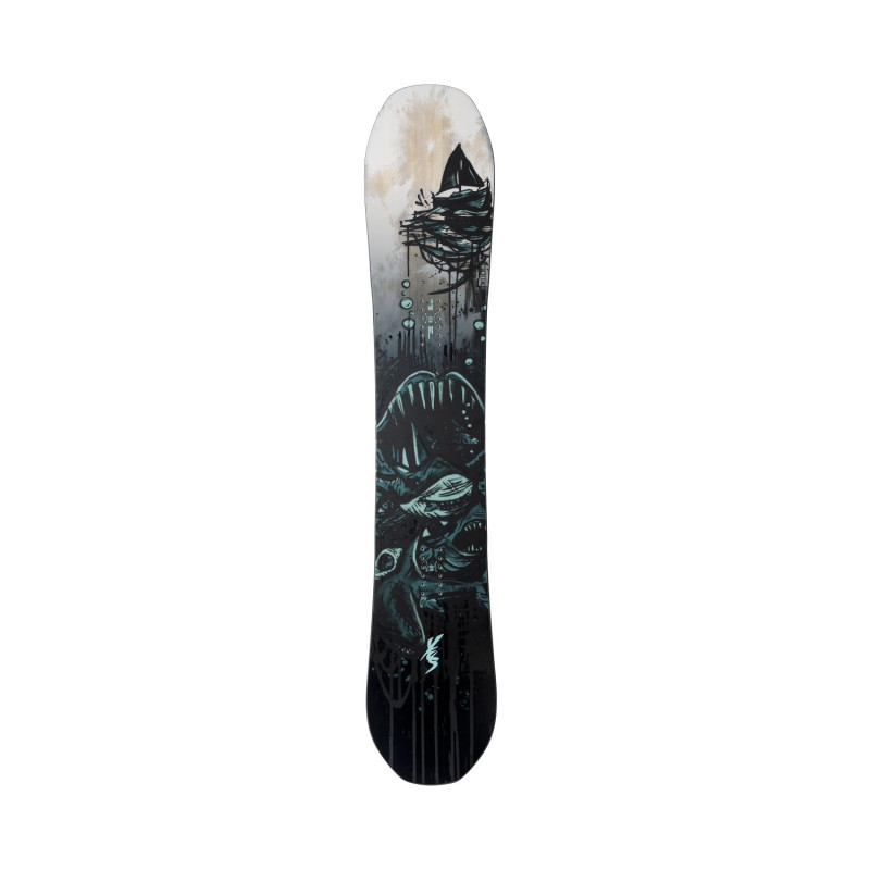 SNOWBOARD MĘSKI YES PICK YOUR LINE, BLK,