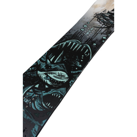 SNOWBOARD MĘSKI YES PICK YOUR LINE, BLK,