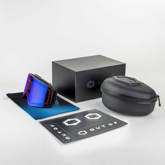 GOGLE OUT OF ELECTRA 2 BLUR, IRID BLUE (S1-S3)