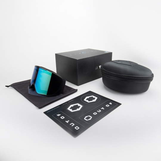 GOGLE OUT OF ELECTRA 3 BLACK, IRID GREEN (S1-S3)