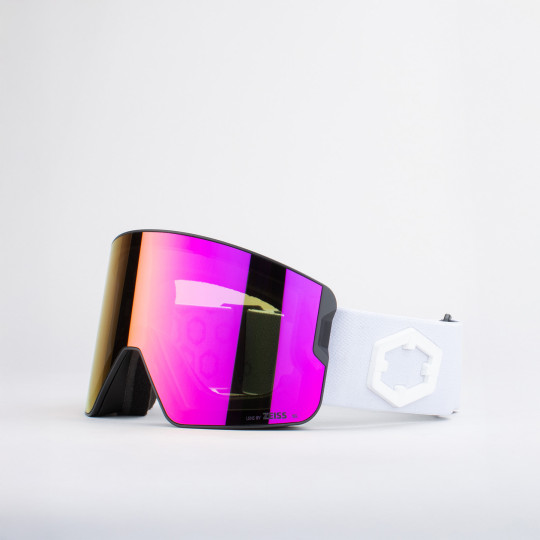 GOGLE OUT OF ZENITH M WHITE, VIOLET+STORM (S2+S1)